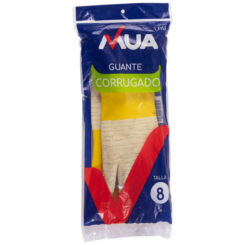 GUANTES MUA CORRUGADO N8