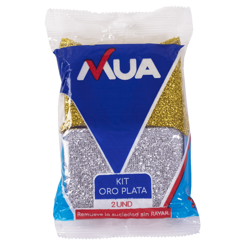 ESPONJILLA MUA ORO PLATA *2 UN