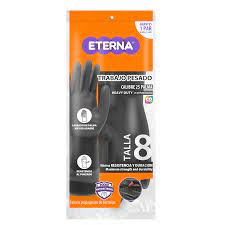 GUANTE ETERNA NEGRO N-8