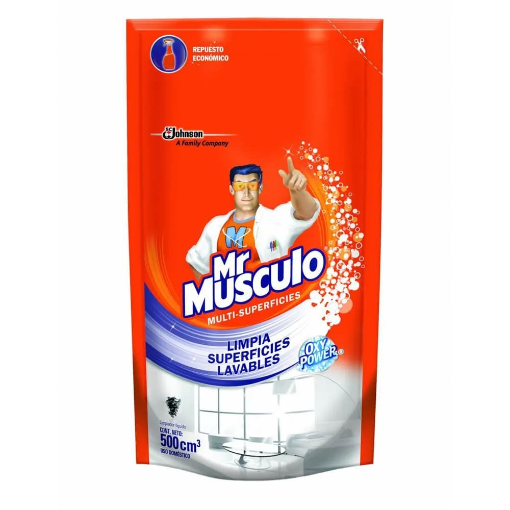 LIMPIA SUPERFICIES MR MUSCULO X 500 CC