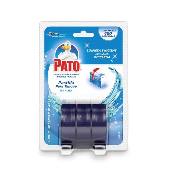 PATO TANQ AZUL MINI BLIS*3PACK