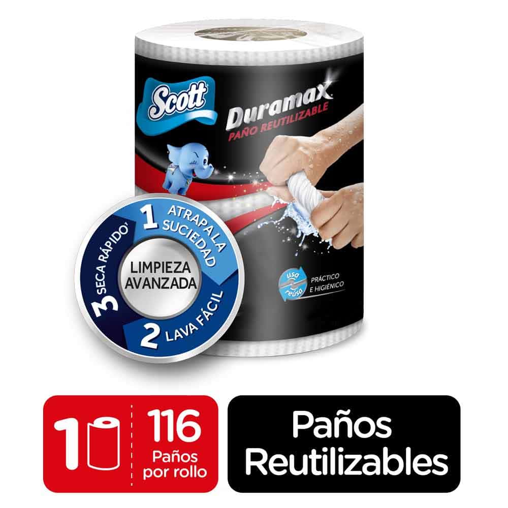 PAÑO EN ROLLO SCOTT DURAM*1*116U