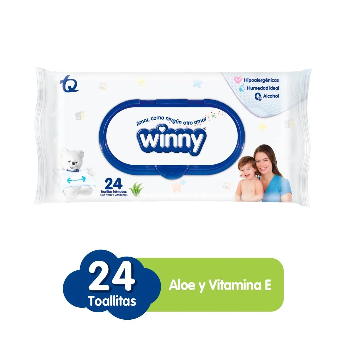 TOALLA HUMEDAS WINNY 24UN X 24 UNDS