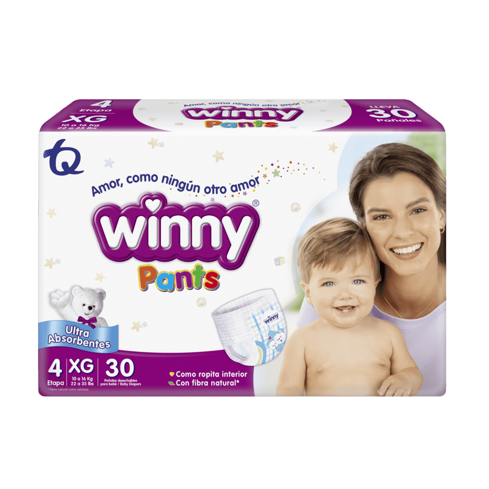 PAÑAL WINNY PANTS ET 4 * 30