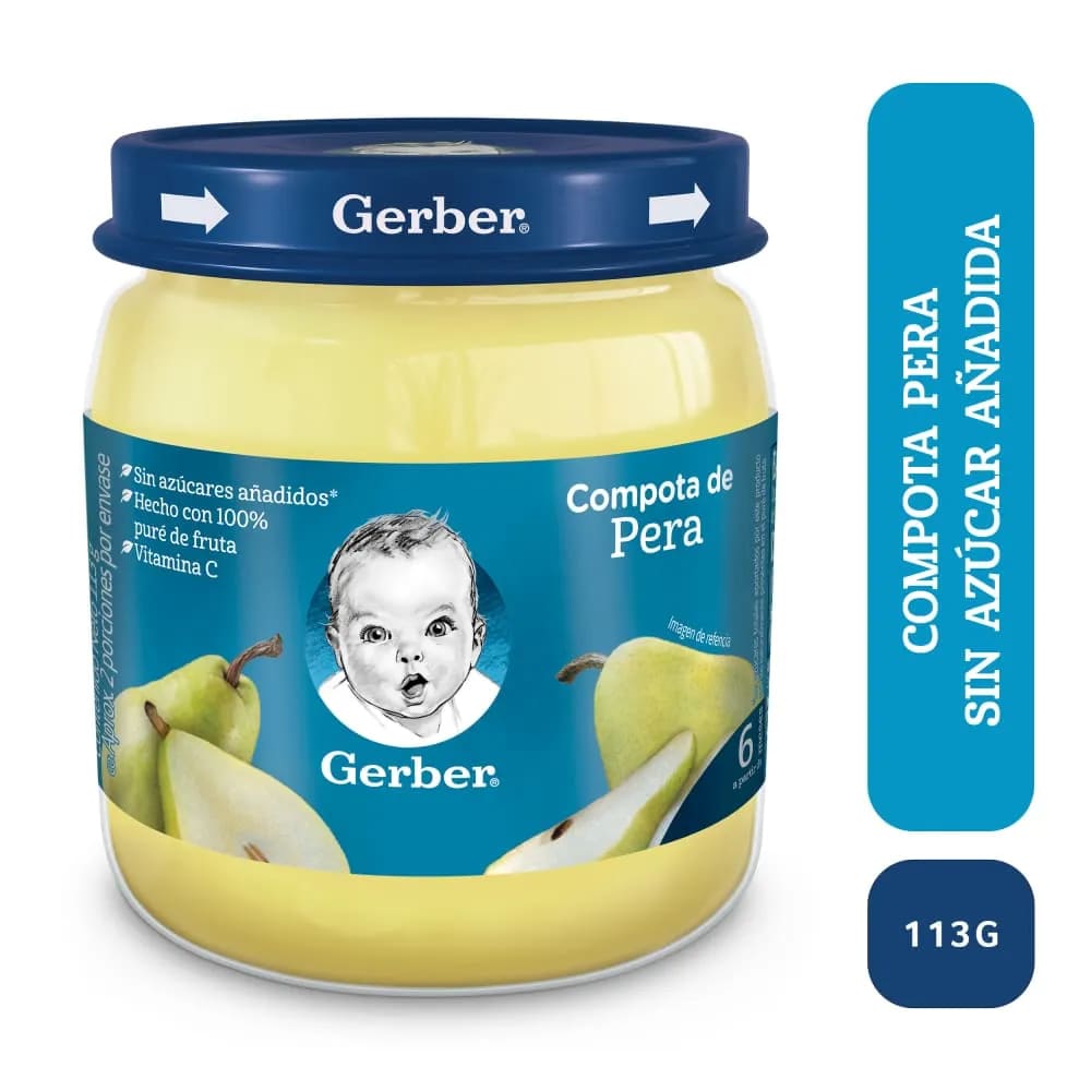 COMPOTA GERBER PERA 113