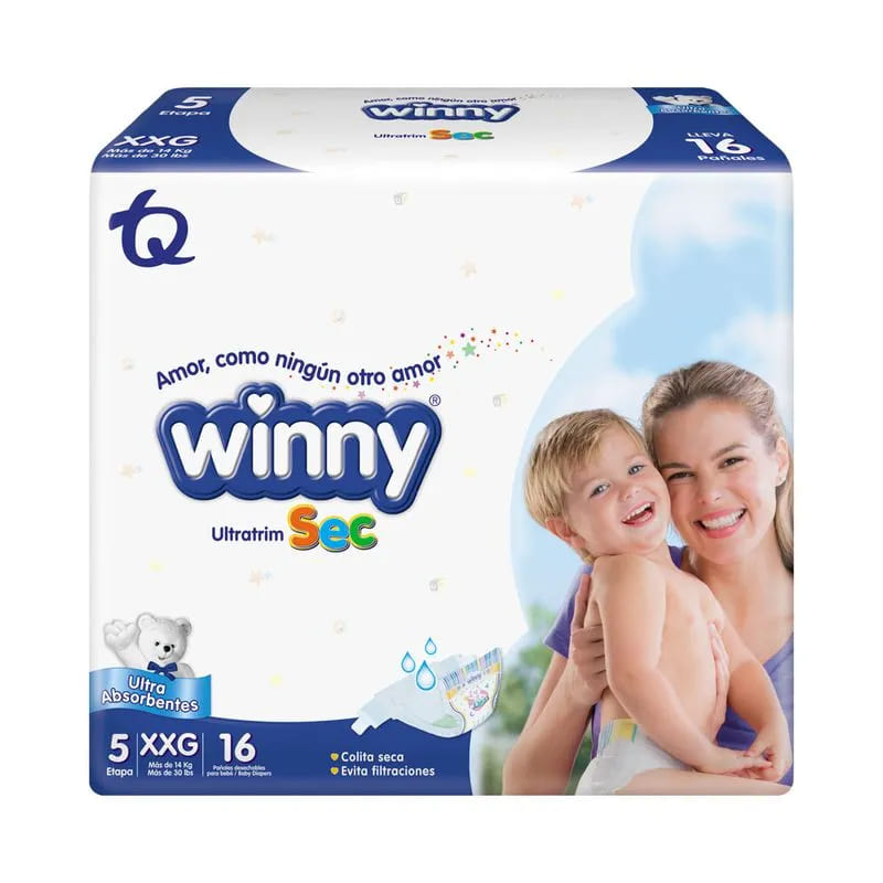 PAÑAL WINNY ULT/SEC ET/5 16