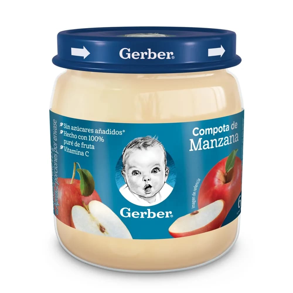 COMPOTA GERBER MANZA X 113 GR
