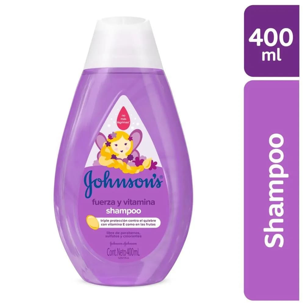 SHAM J & J FUERZA Y VITAMINA *400ML