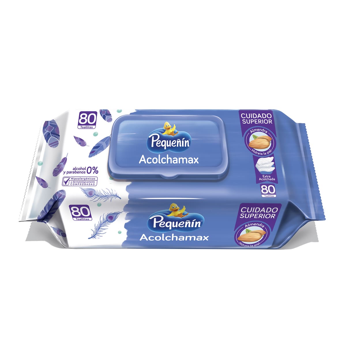 TOALLA HUMEDAS PEQUEÃ‘IN ACOLCH 80UN X 80 UNDS