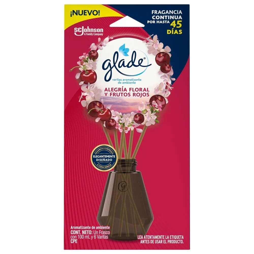 AMBIEN GLADE VARITAS FR/ROJOS*100ML