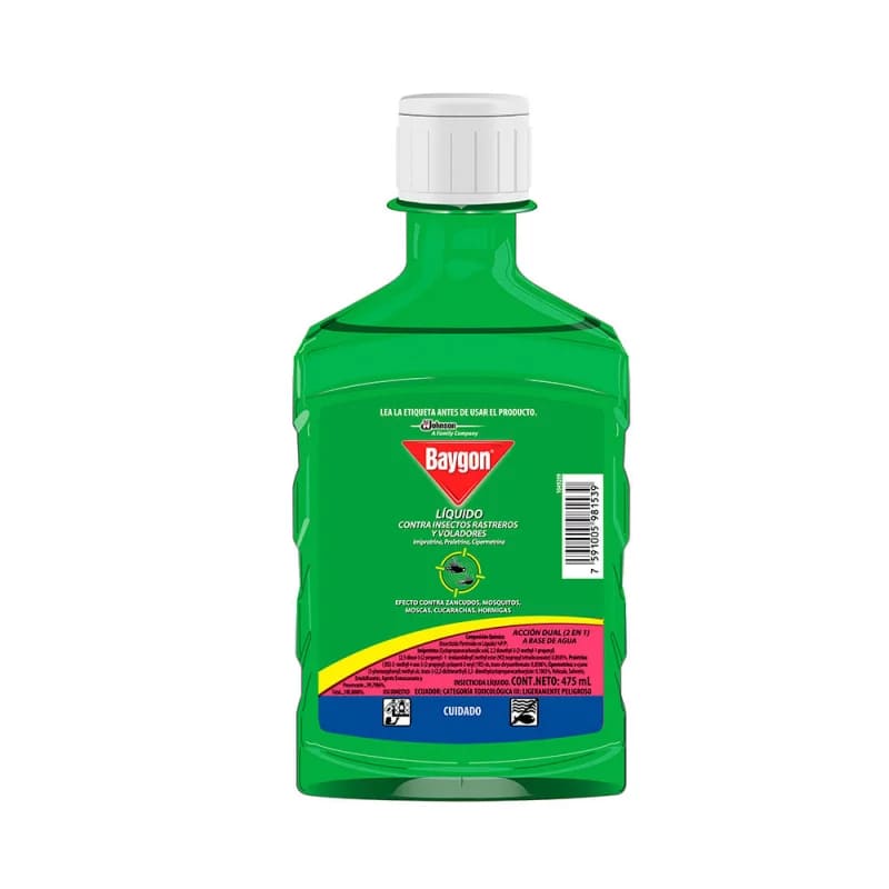 BAYGON LIQUIDO RAST/VOL* 475ML