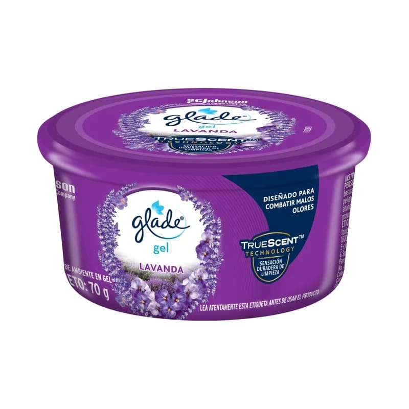 AMBIENTADOR GLADE GEL POT LAVAN*70G