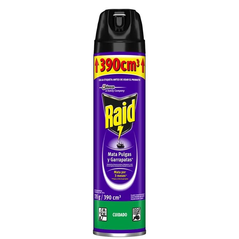 RAID AEROSOL MATA PUL/GARRA*390CM