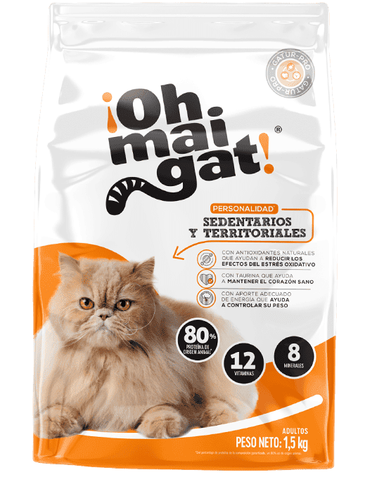 CUIDO OH MAI GAT SEDENTARIOS X 500 GR (NARANJA)