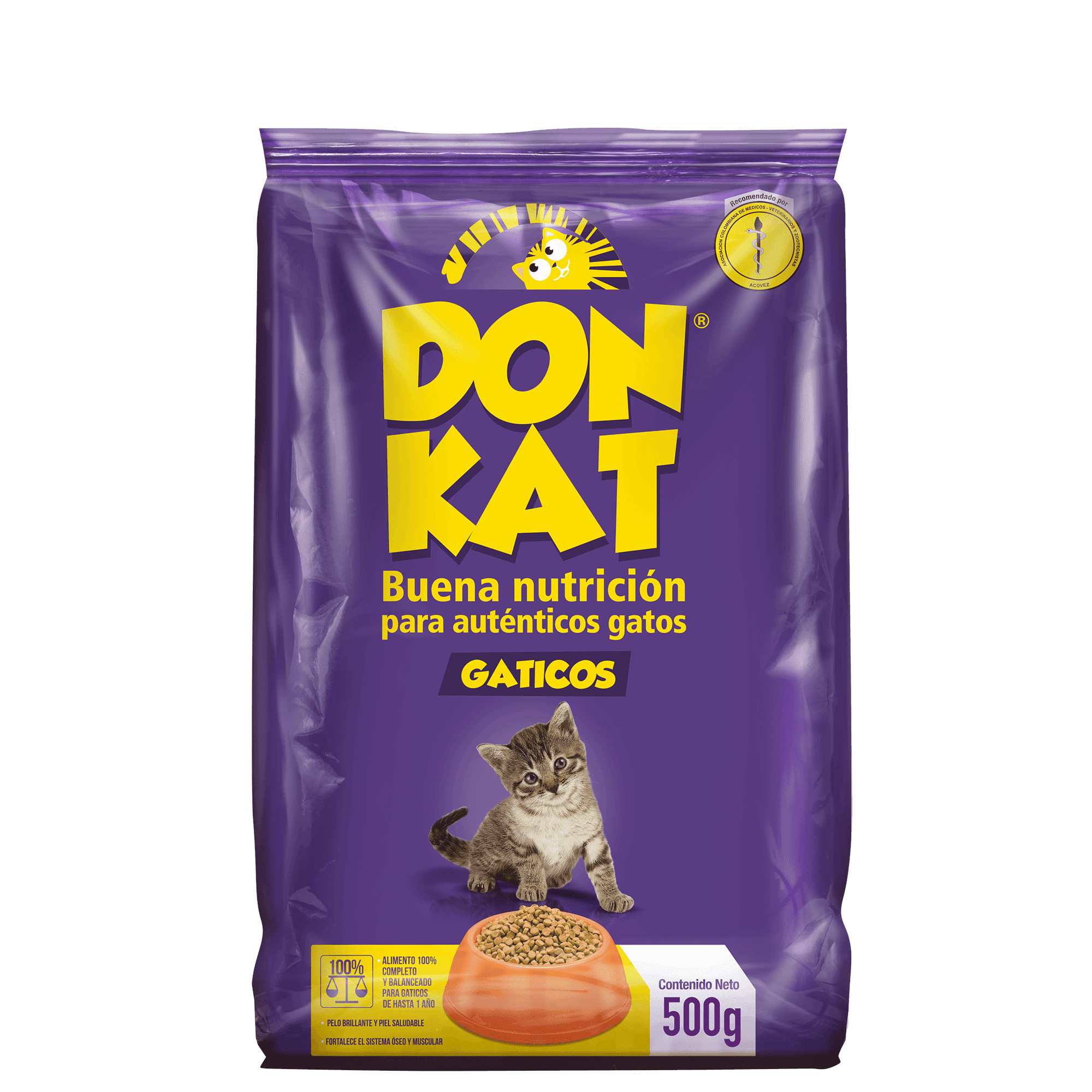 CUIDO DONKAT GATITOS*500G