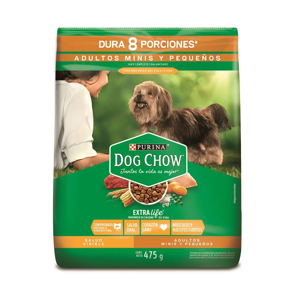 DOG CHOW GRAN COMIEN CACHOR/PEQ X 475 GR