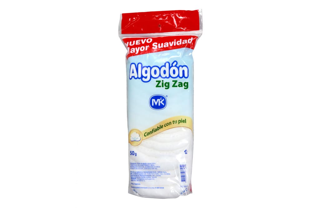 ALGODON MK ZIG ZAG X 50 GR