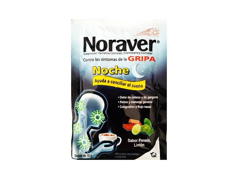 NORAVER GRIPA NOCHE X 15 GR