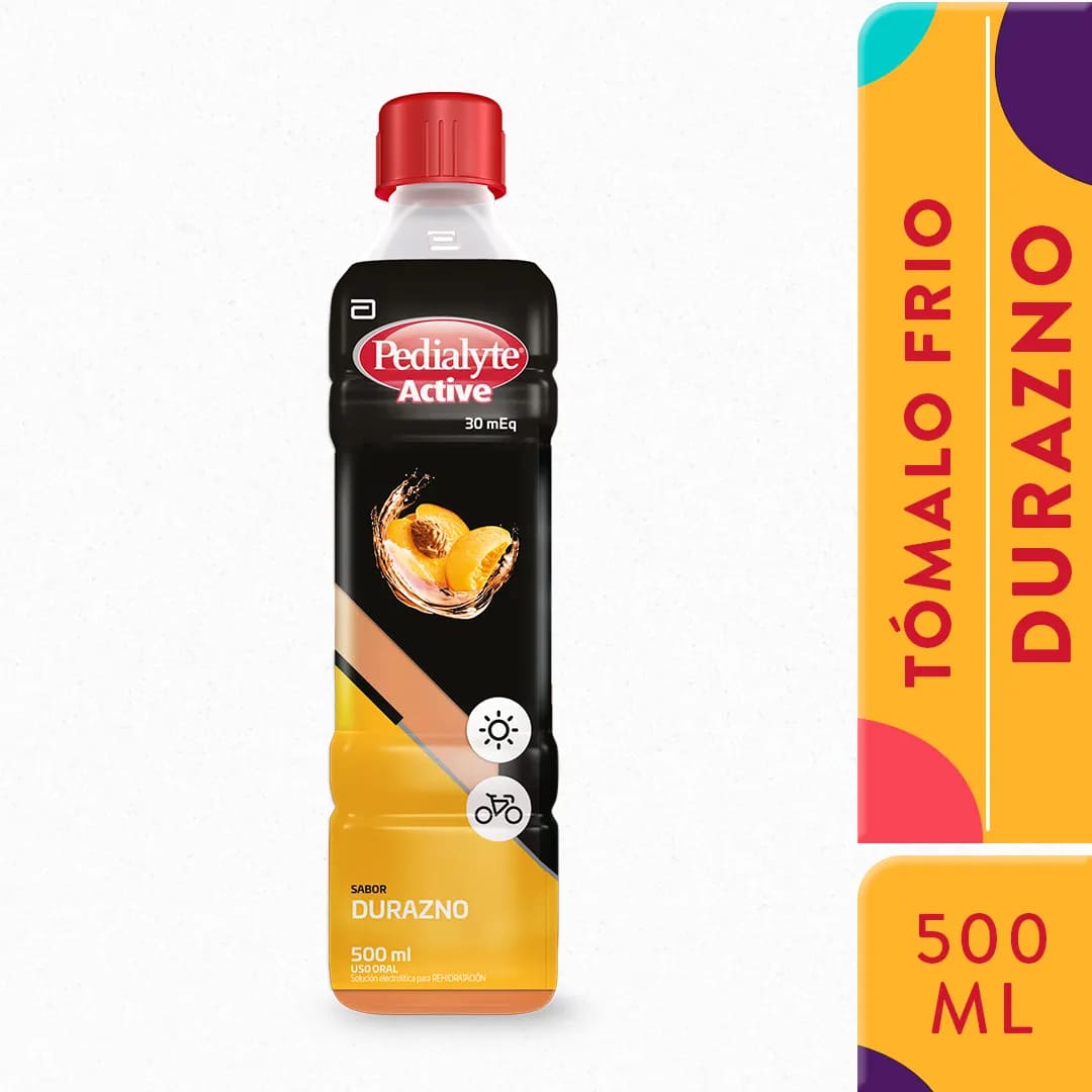 SUERO PEDIALYTE DURAZNO*500ML