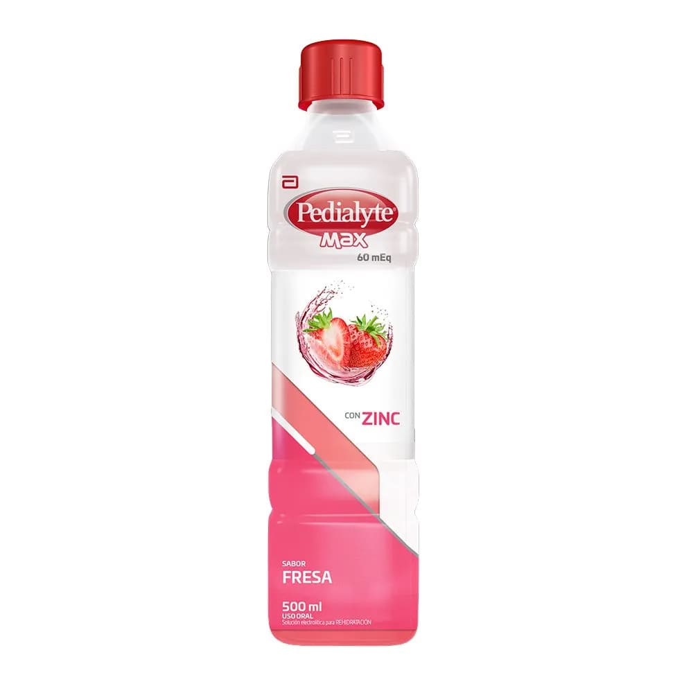 SUERO PEDIALYTE MAX FRESA X 500 ML