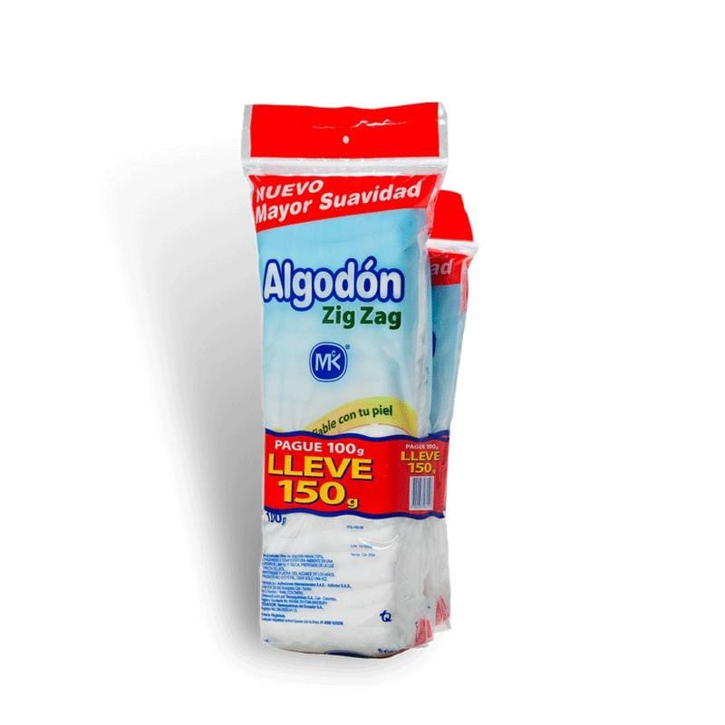 ALGODON MK TRADICIONAL ZIG ZAG X 100 GR