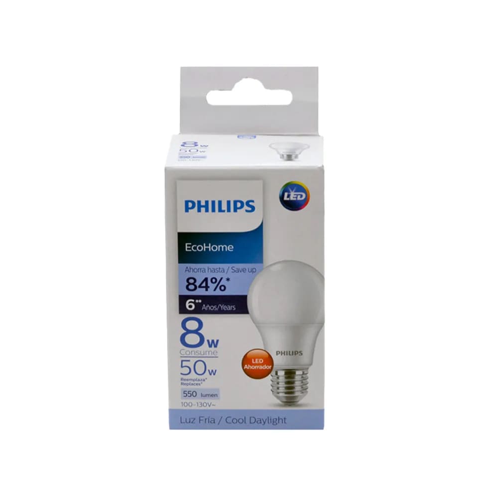 BOMBILLO PHILIPS LED 8W