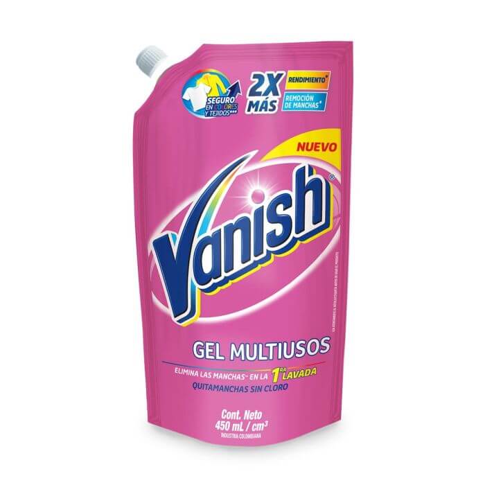 VANISH QUITA MANCHA ROSA BOLS*450ML