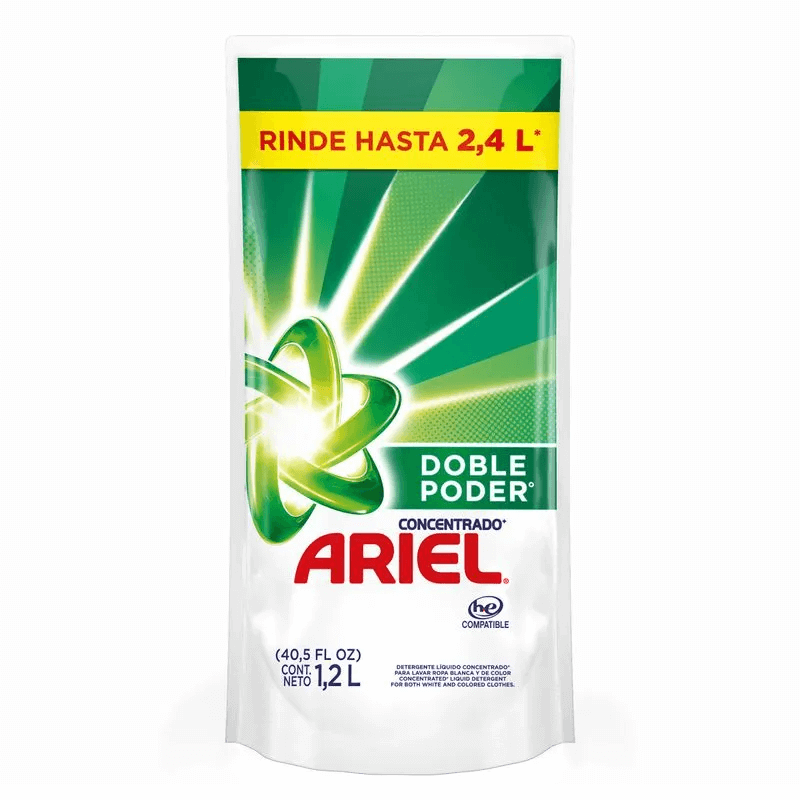 DETERGENTE ARIEL LIQ REVITACOLOR*1200ML