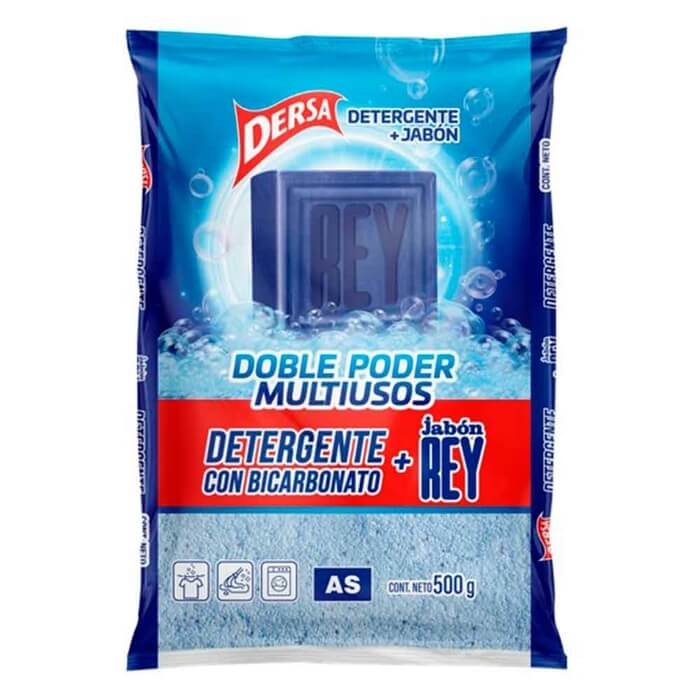 DETERGENTE DERSA BICARBO+REY*500G
