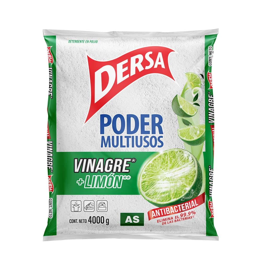 DETERGENTE DERSA VINA/LIMON*4000G
