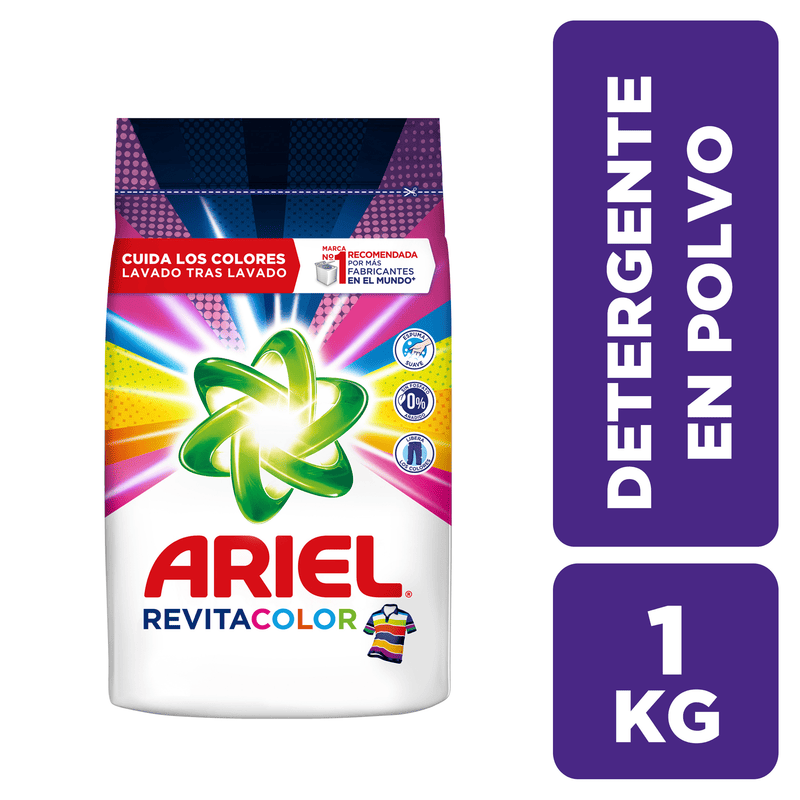 DETERGENTE ARIEL REVITA COLOR*1000G