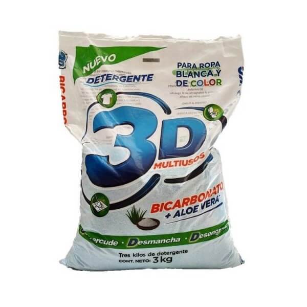 DETERGENTE 3D LAVANDA*3000GR