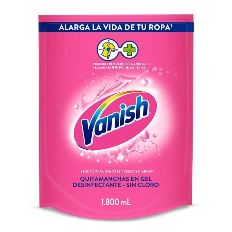 VANISH QUITA MANCHA ROSA LIQUIDO 1800