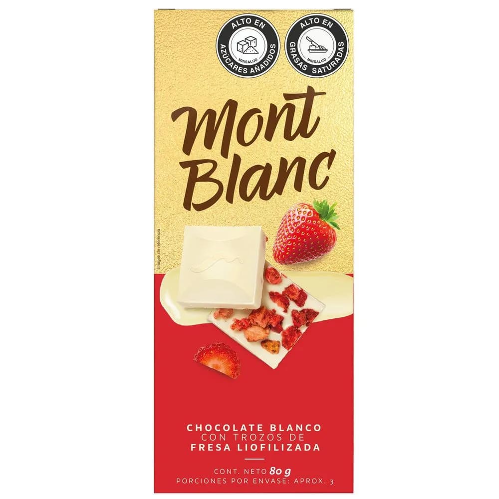 CHOCOLATINA MONTBLAN FRE/MA*80G