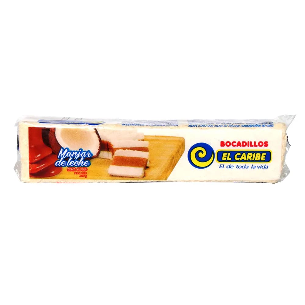 BOCADILLO EL CARIBE COCO/ARE*200G
