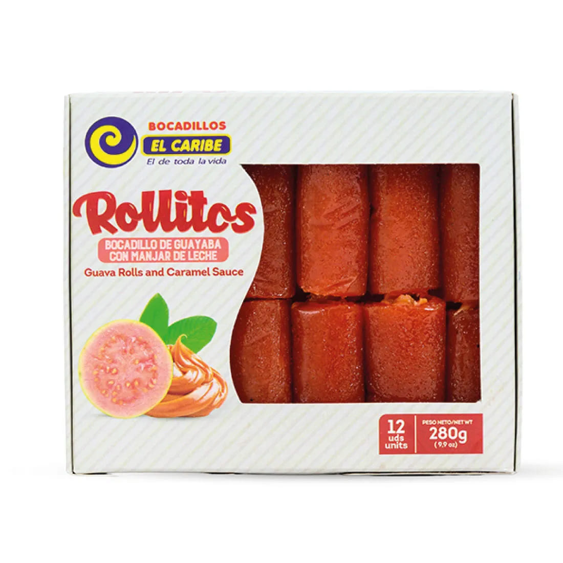 BOCADILLO EL CARIBE ROL/ARE*280G*12
