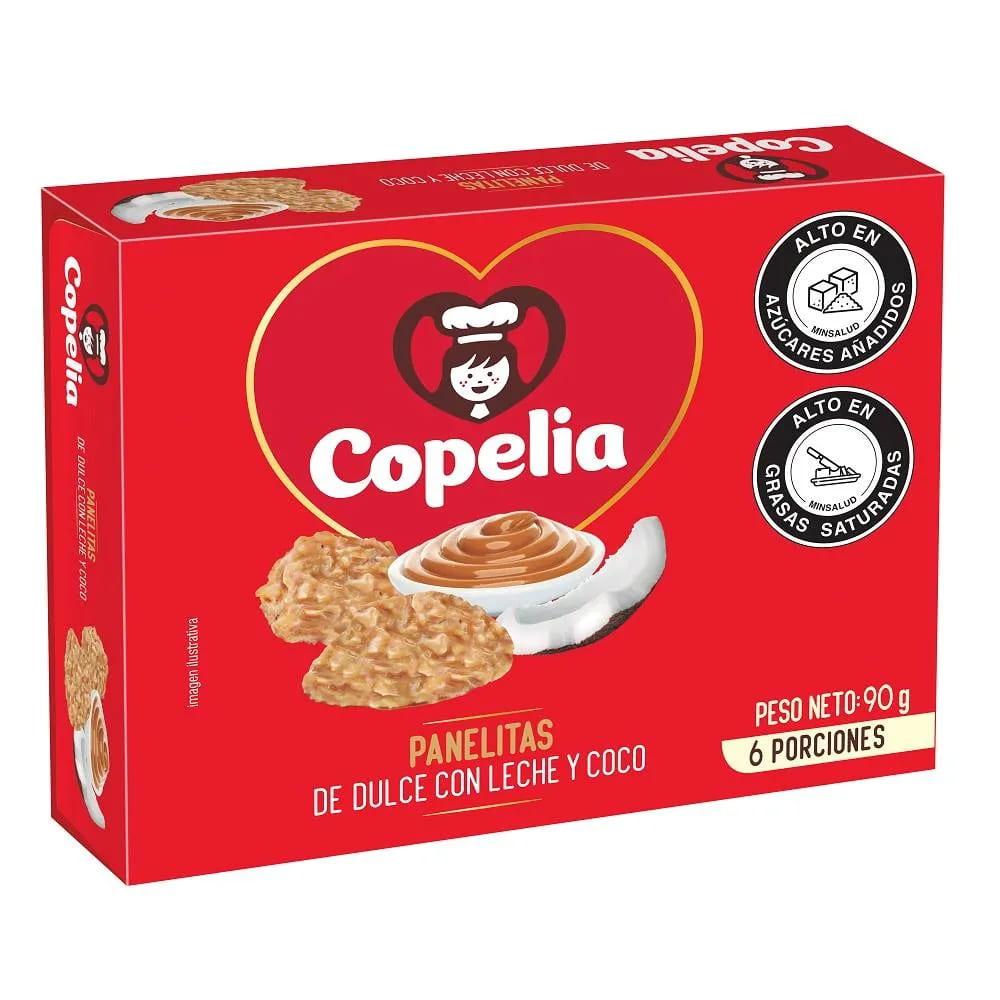 PANELITA COPELIA AREQ/COCO * 6