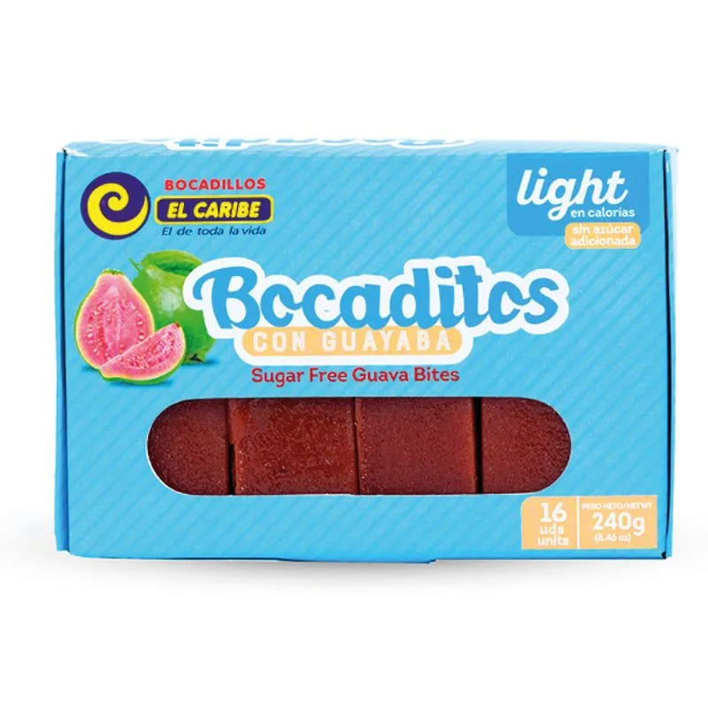 BOCADILLO EL CARIBE LIGH*240G*16