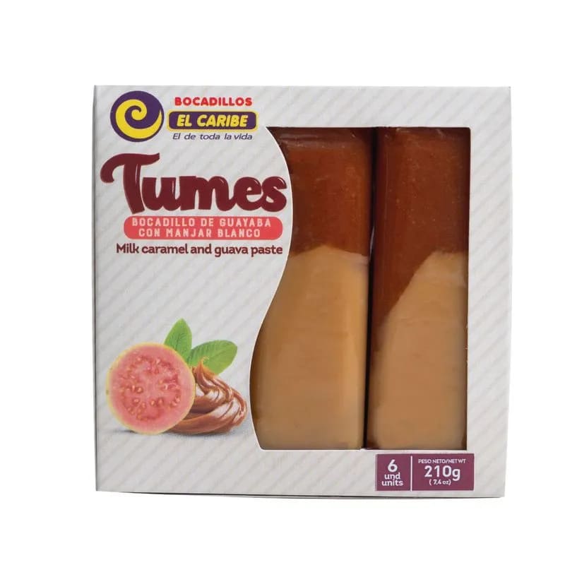 BOCADILLO EL CARIBE TUMIS*210G *6