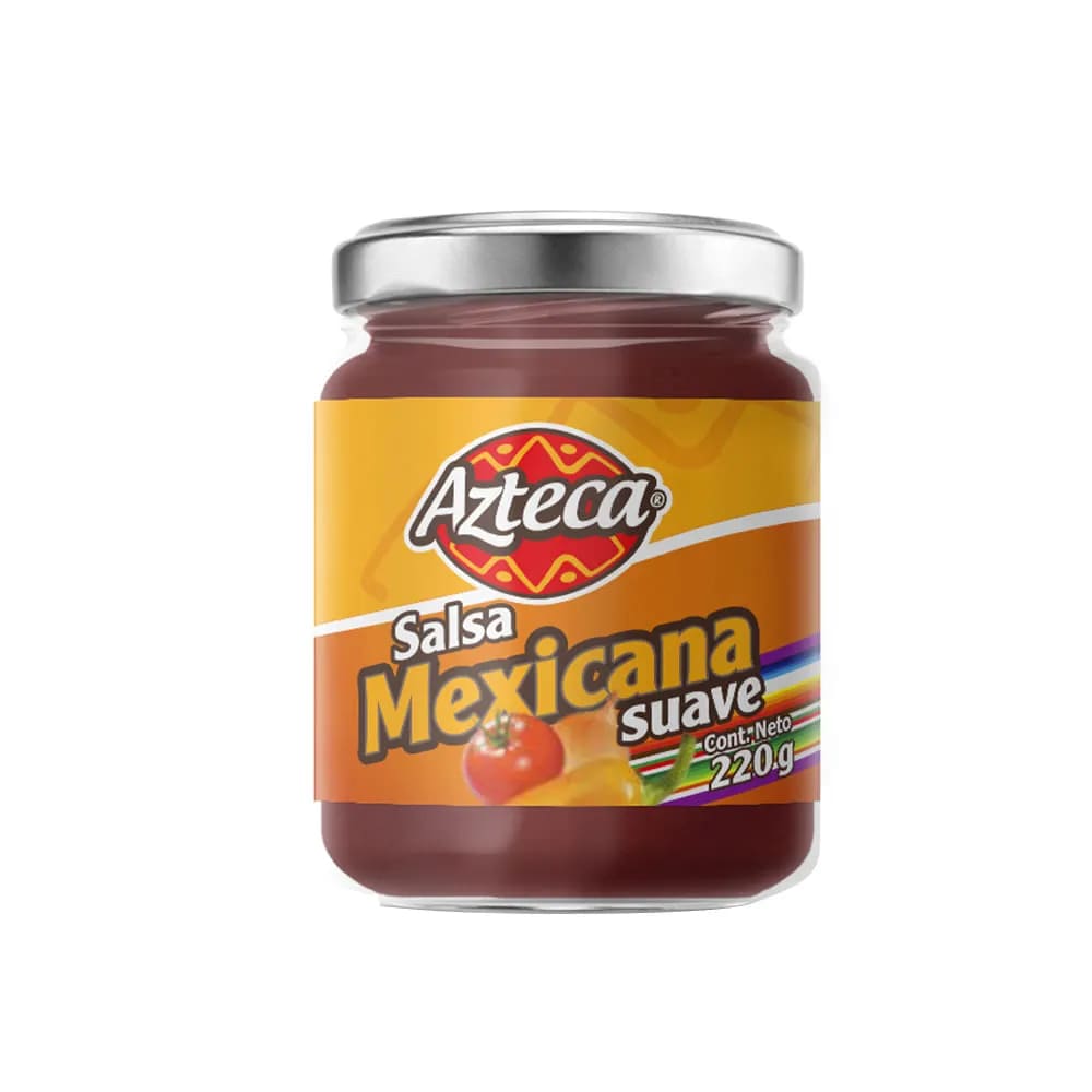 SALSA AZTECA MEXICANA SUAVE*220G