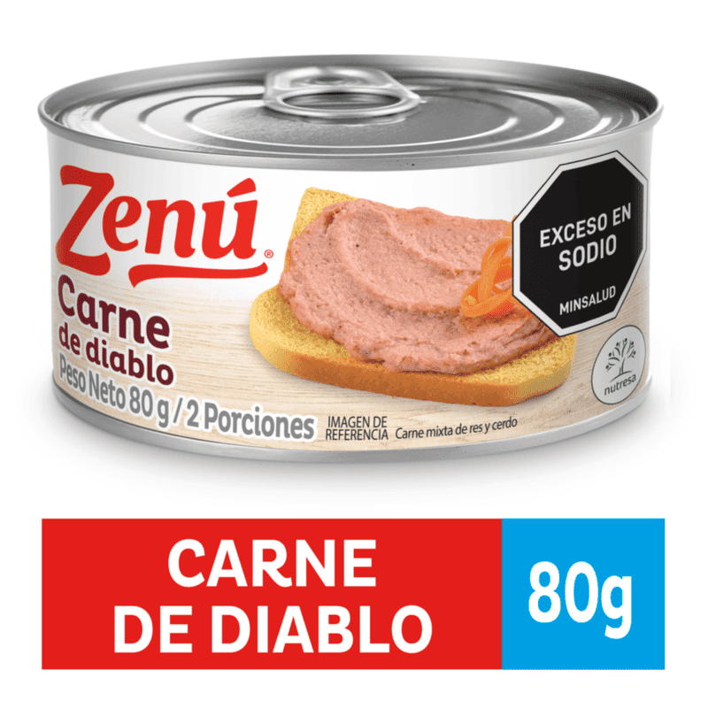 CARNE ZENU DIABLO*80G