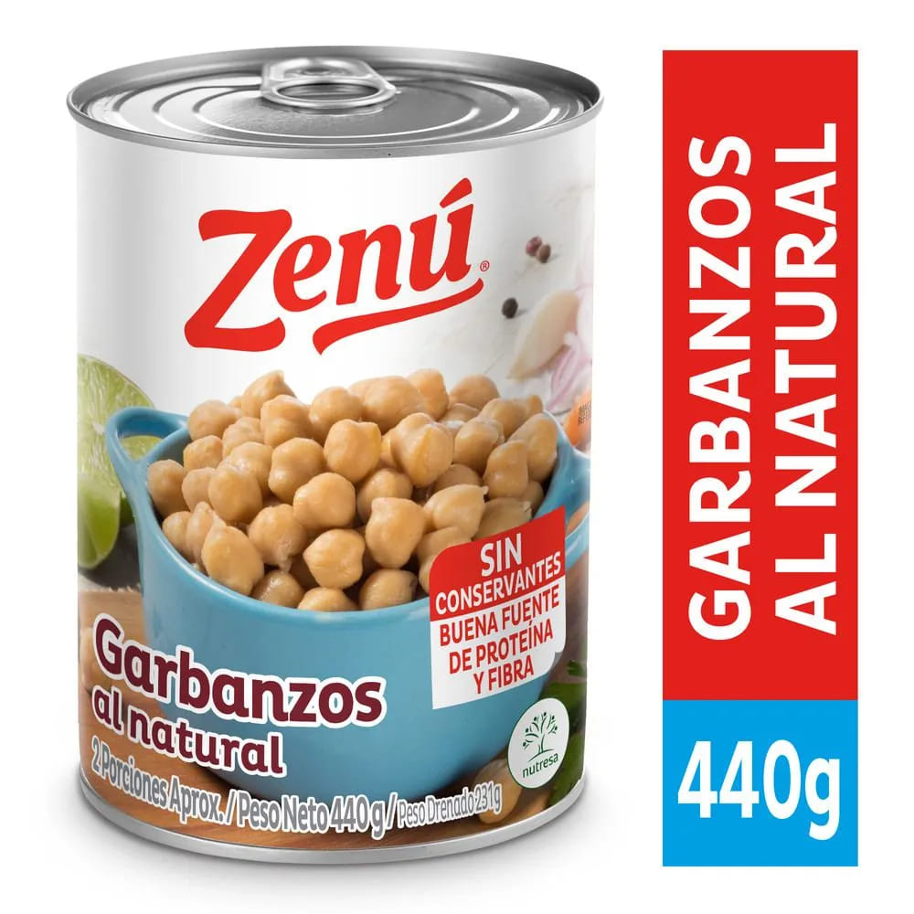 GARBANZOS ZENU LATA*440G