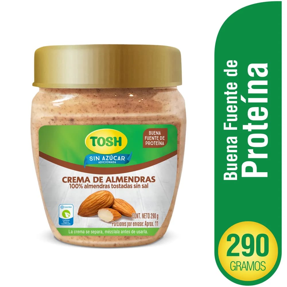 CREMA TOSH ALMENDRA* 290G